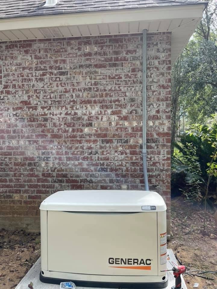 Generac standby generator installation