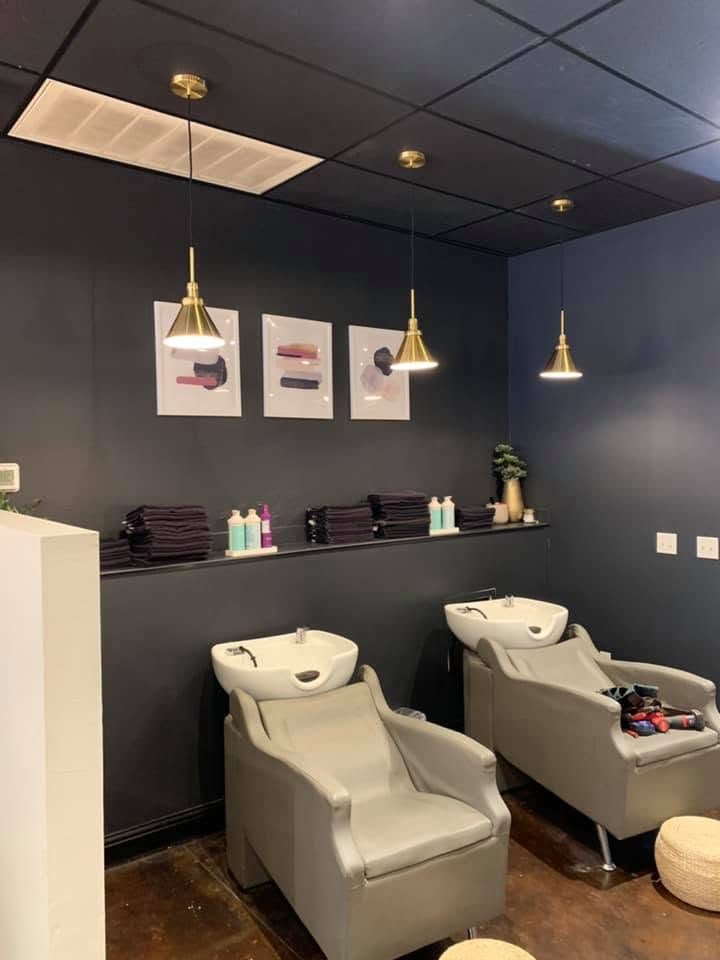 Salon shampoo station wiring